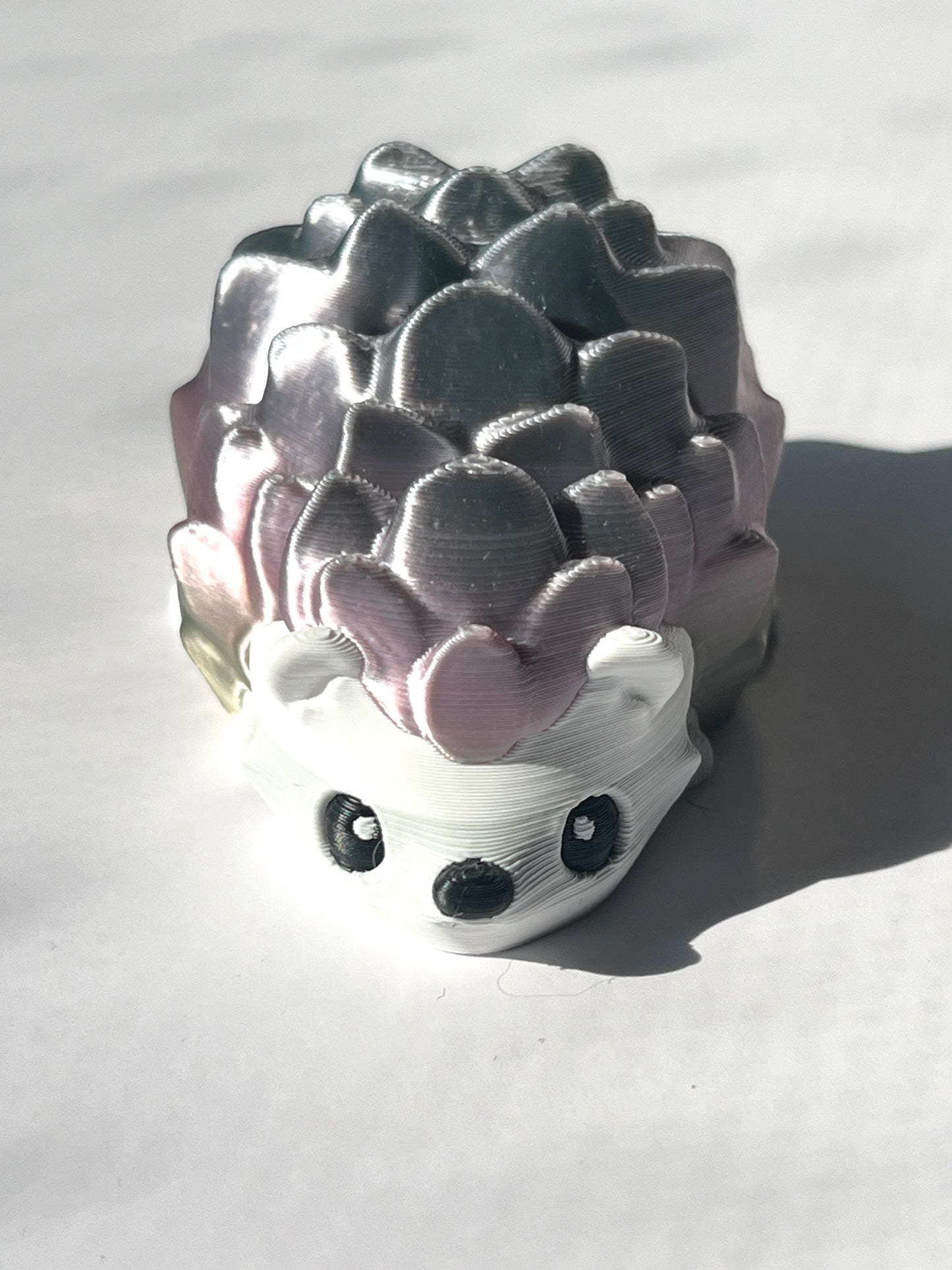 Hedgehog - Purple Rainbow