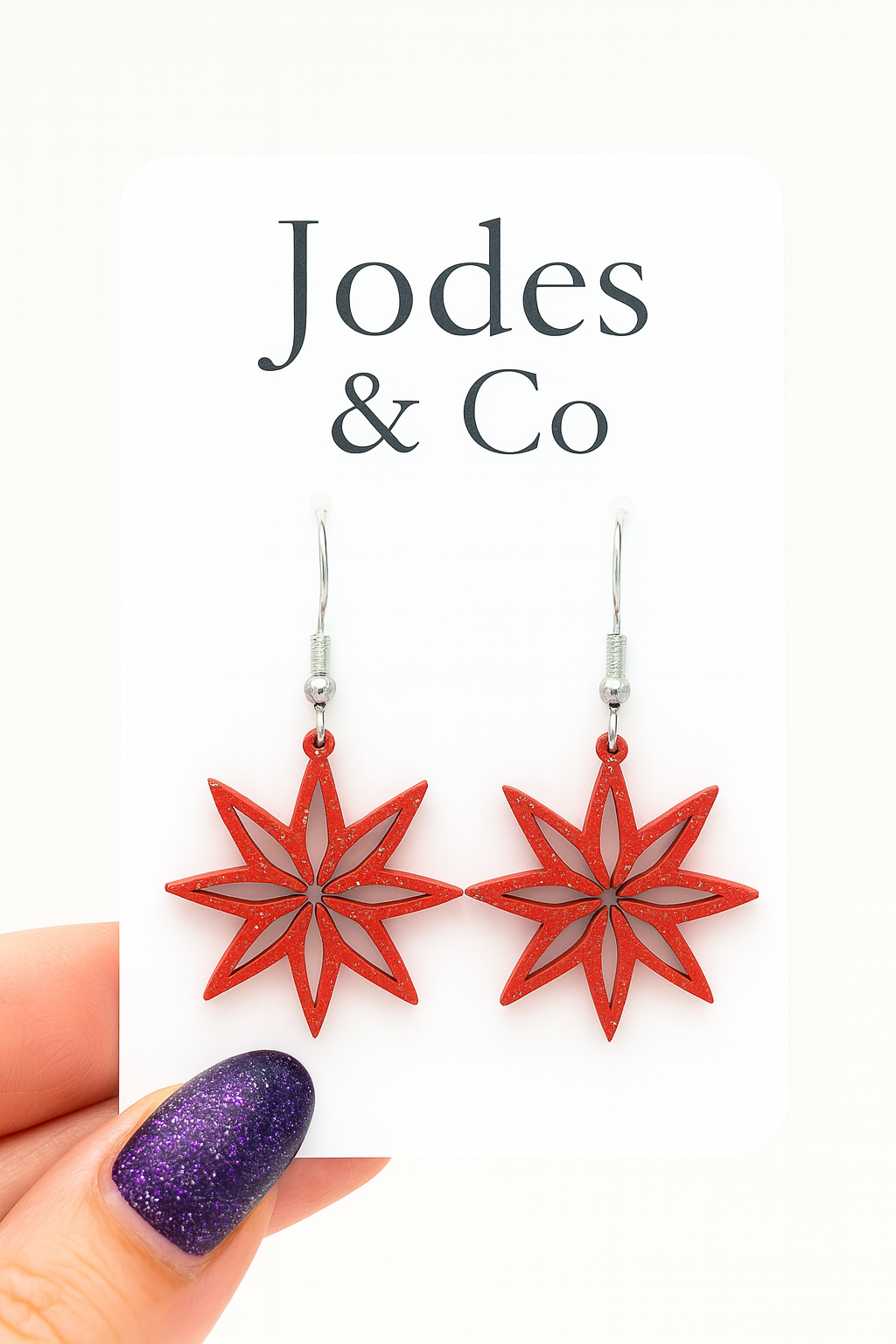 Sparkly Star Earrings