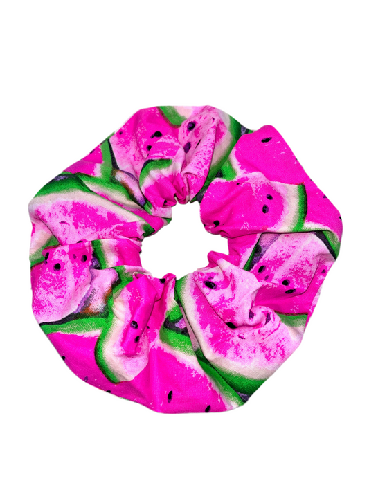 Watermelon Wide Scrunchie