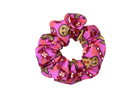 Gingerbread Man Scrunchie