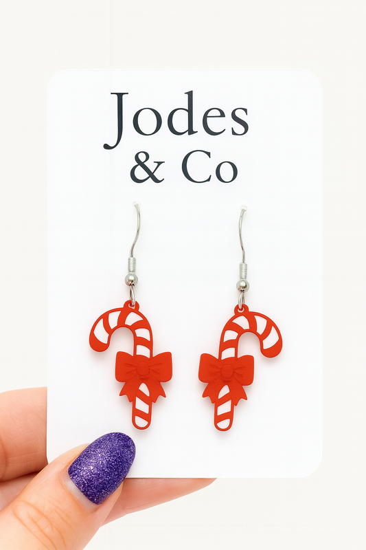 Candy Cane Earrings