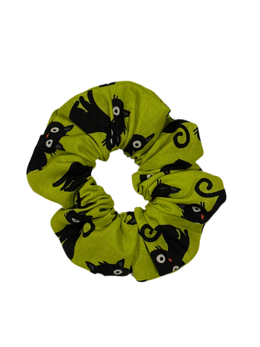 Black Cat Scrunchie
