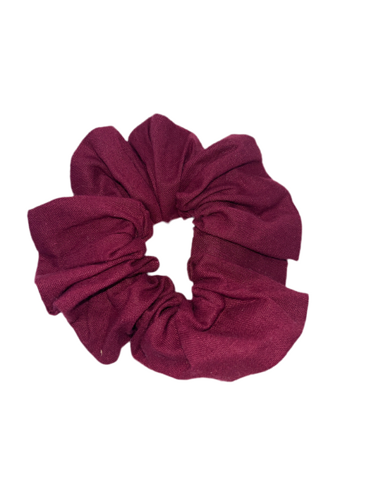 Burgundy Scrunchie