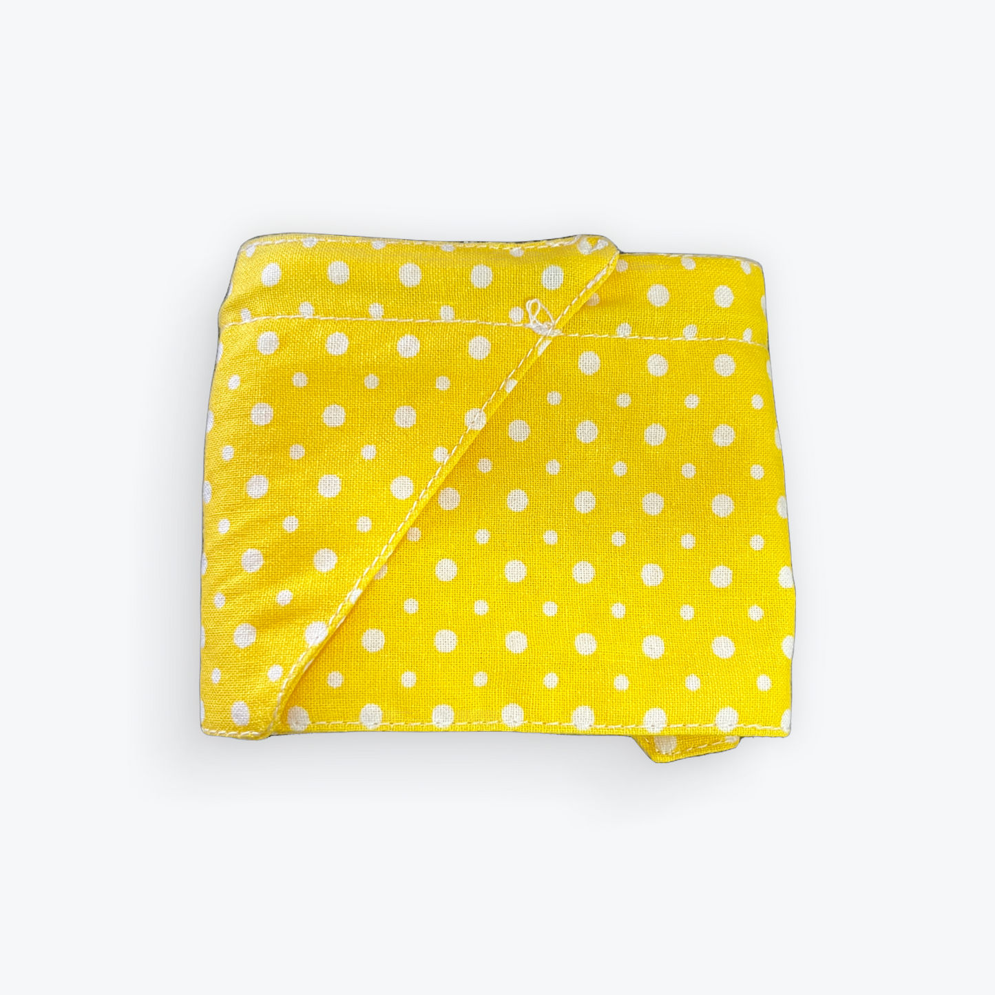 Yellow Spotty Wired Hair Wrap