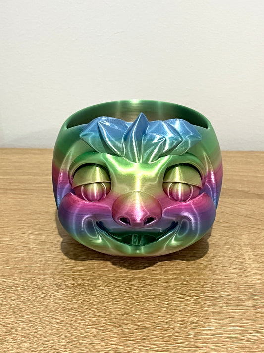 Sloth Plant Holder - Rainbow