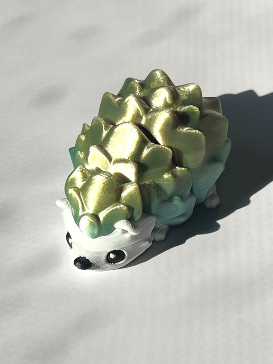 Hedgehog - Green Rainbow
