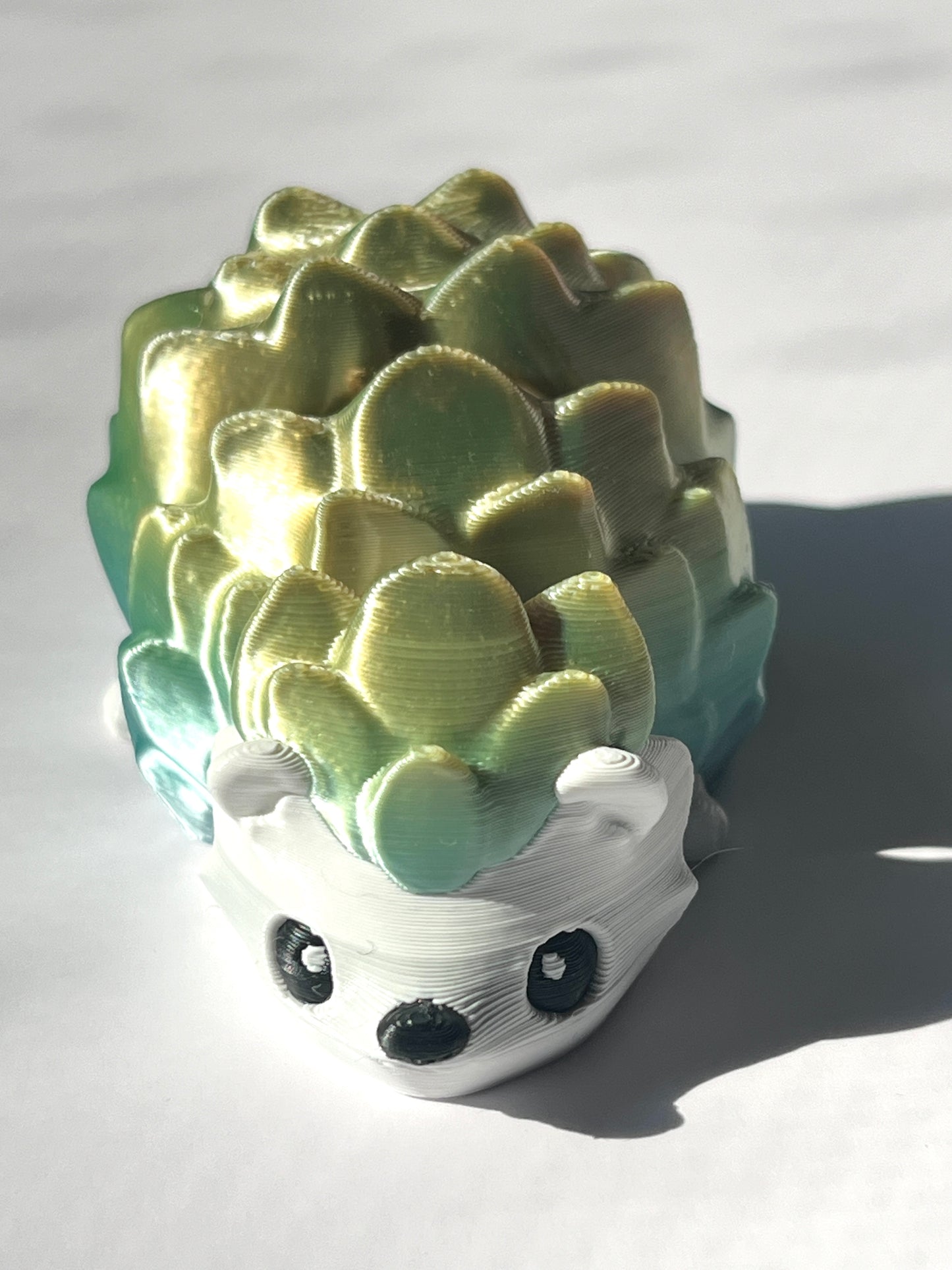 Hedgehog - Green Rainbow