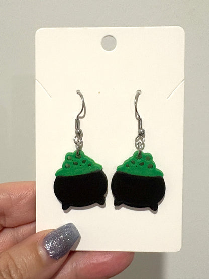 Bubbling Cauldron Earrings