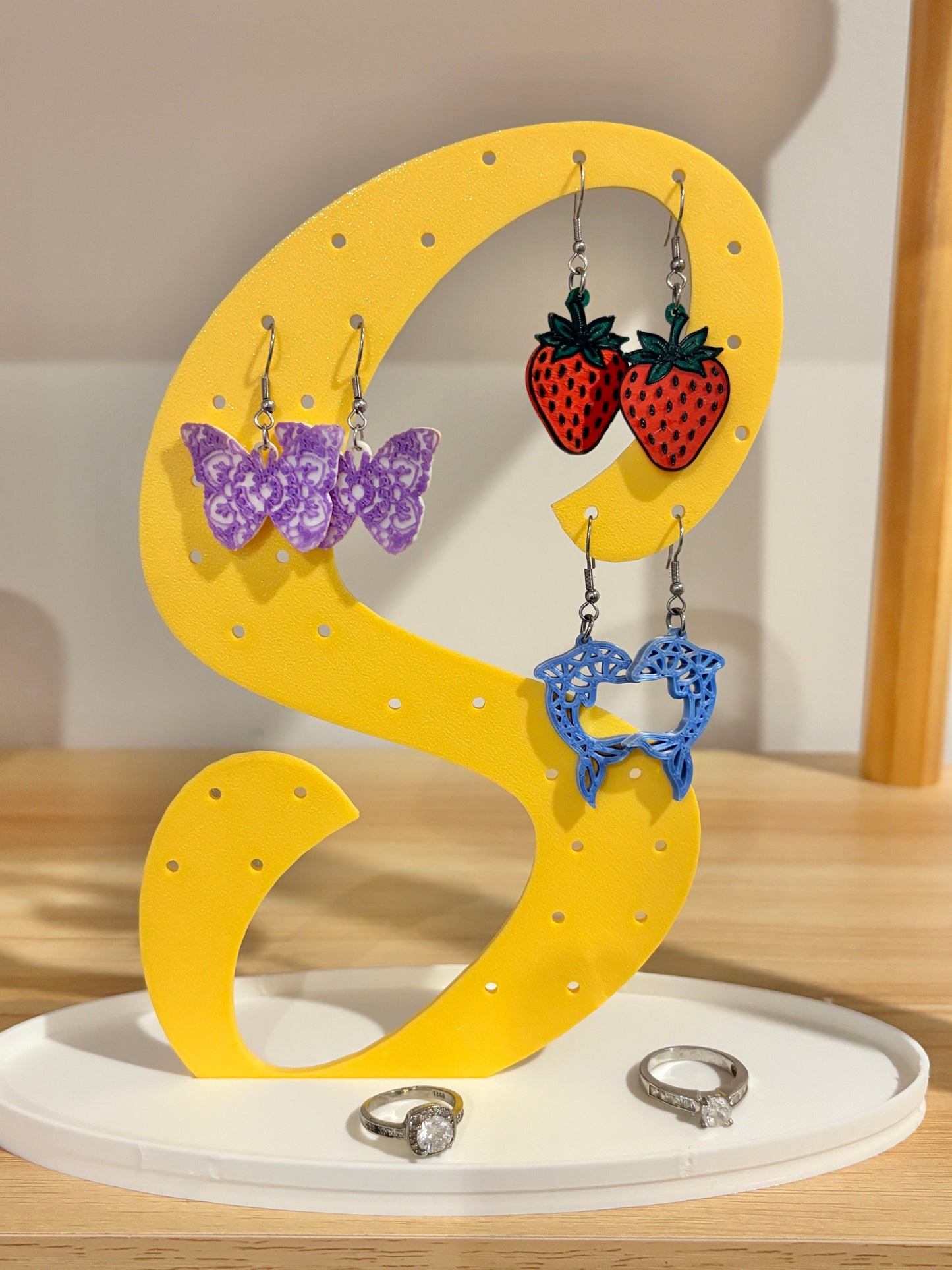 Letter Earring Stand