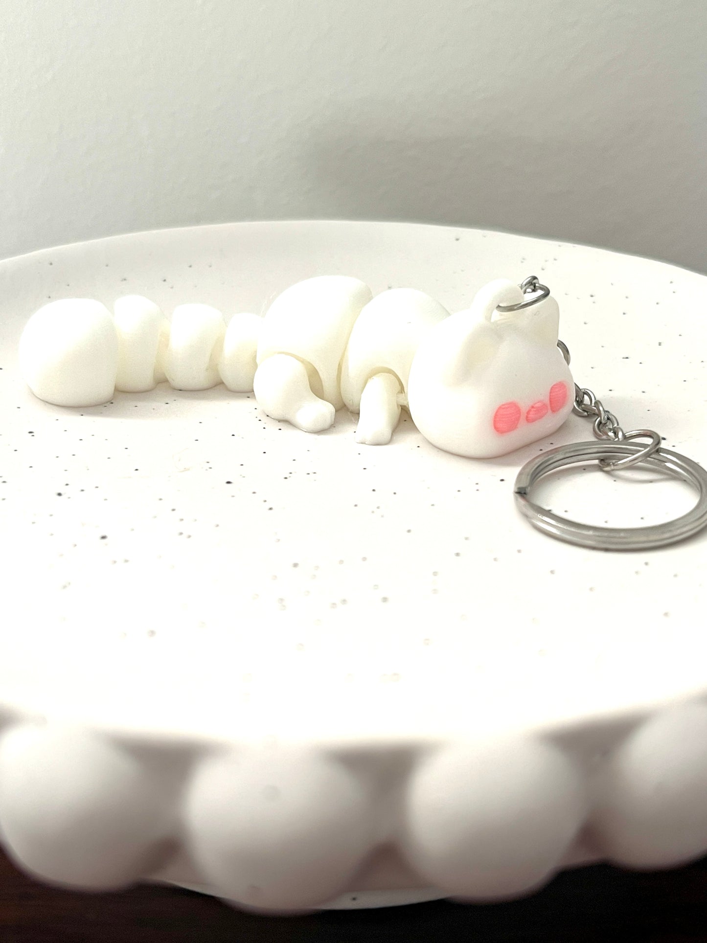 Flexi Kitty Keyring