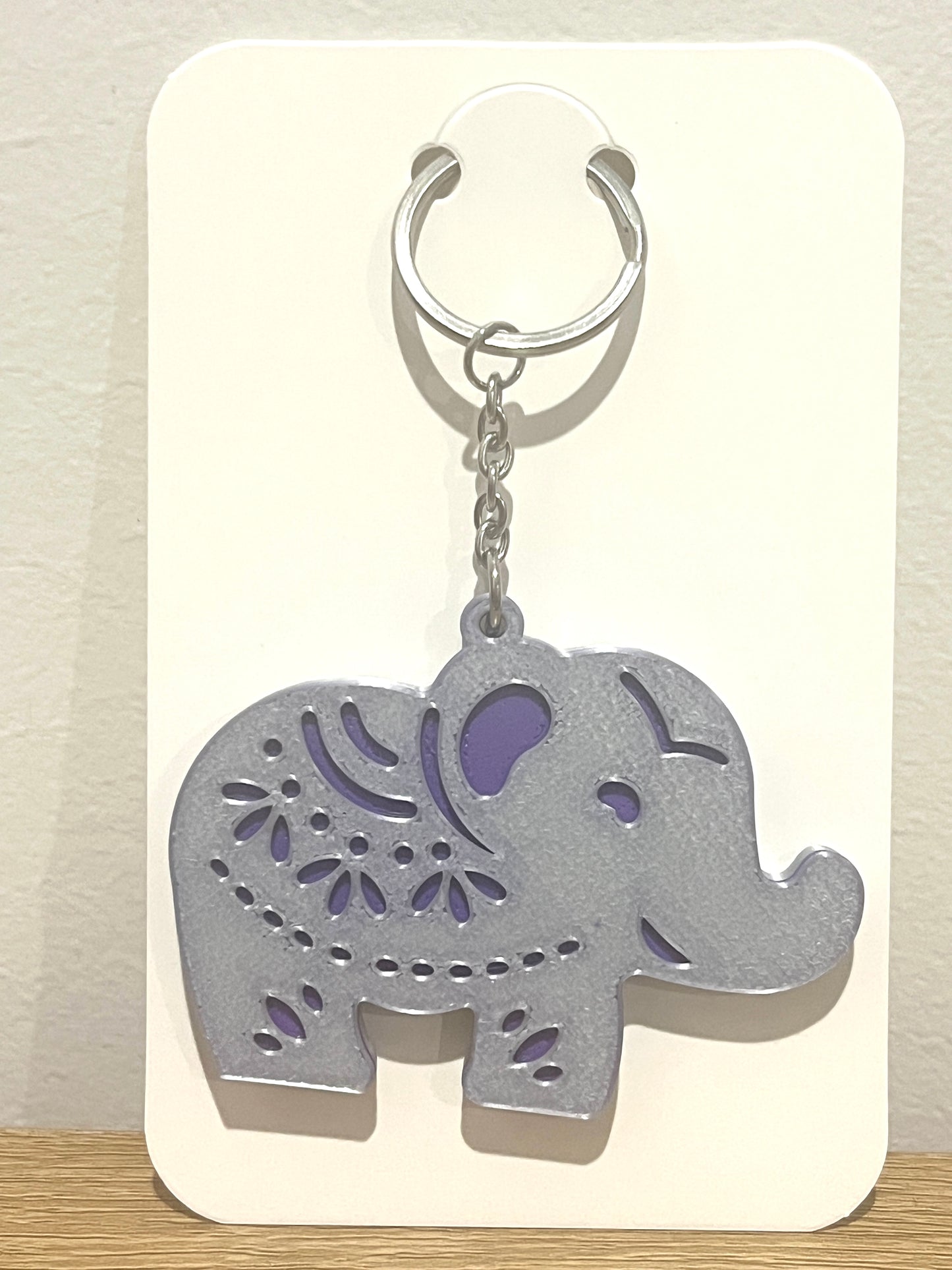 Elephant Keyring
