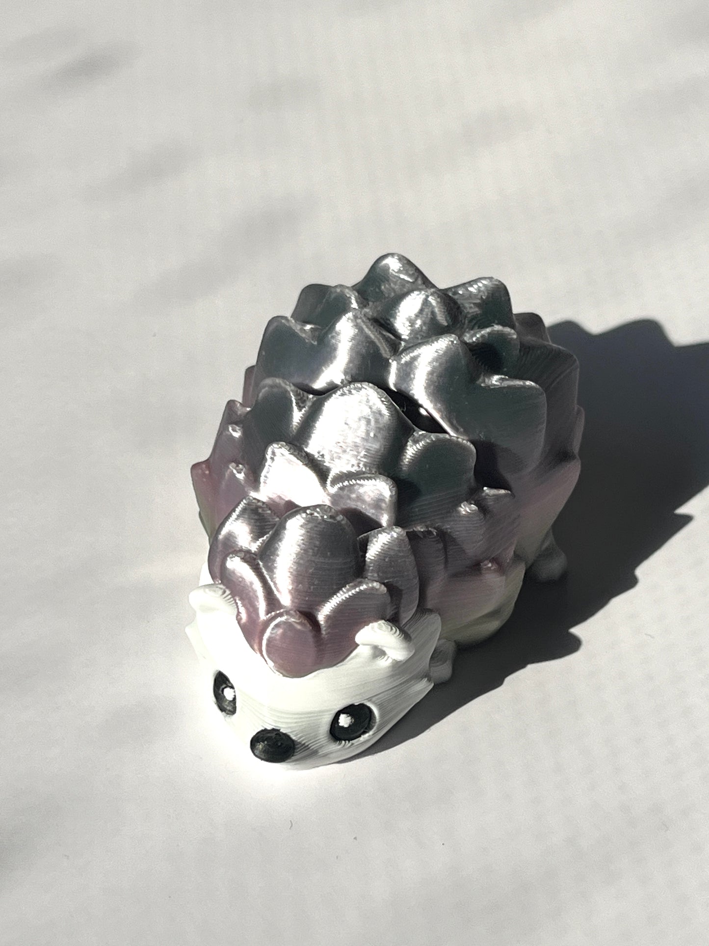 Hedgehog - Purple Rainbow