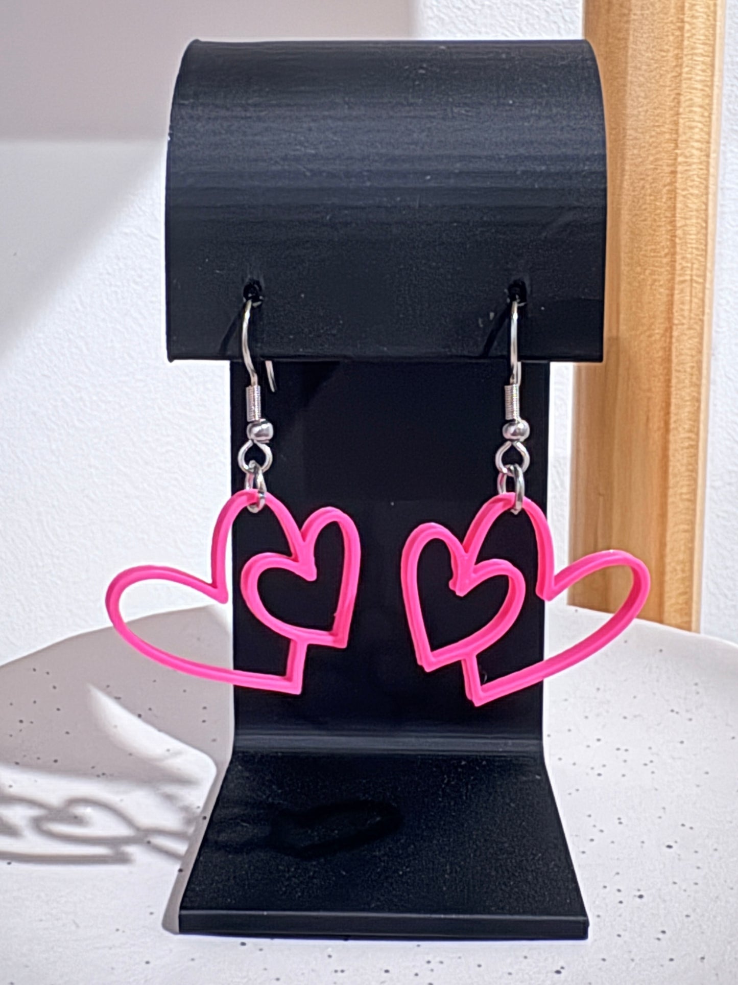 2 Hearts Earrings