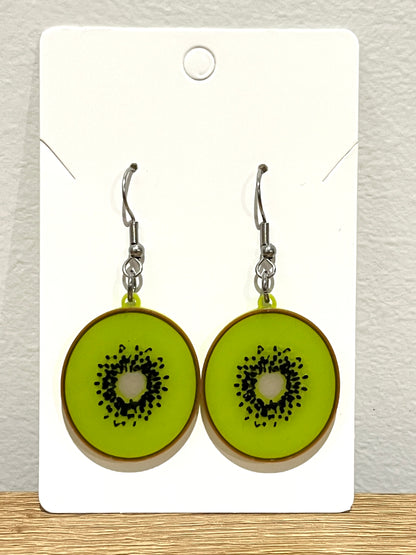 Kiwi Fruit Earrings