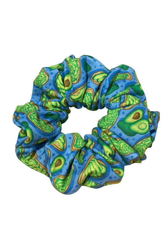Smashed Avocado Large Scrunchie
