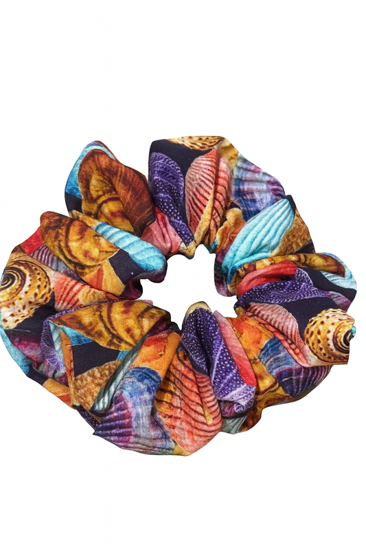 Seashell Large Scrunchie