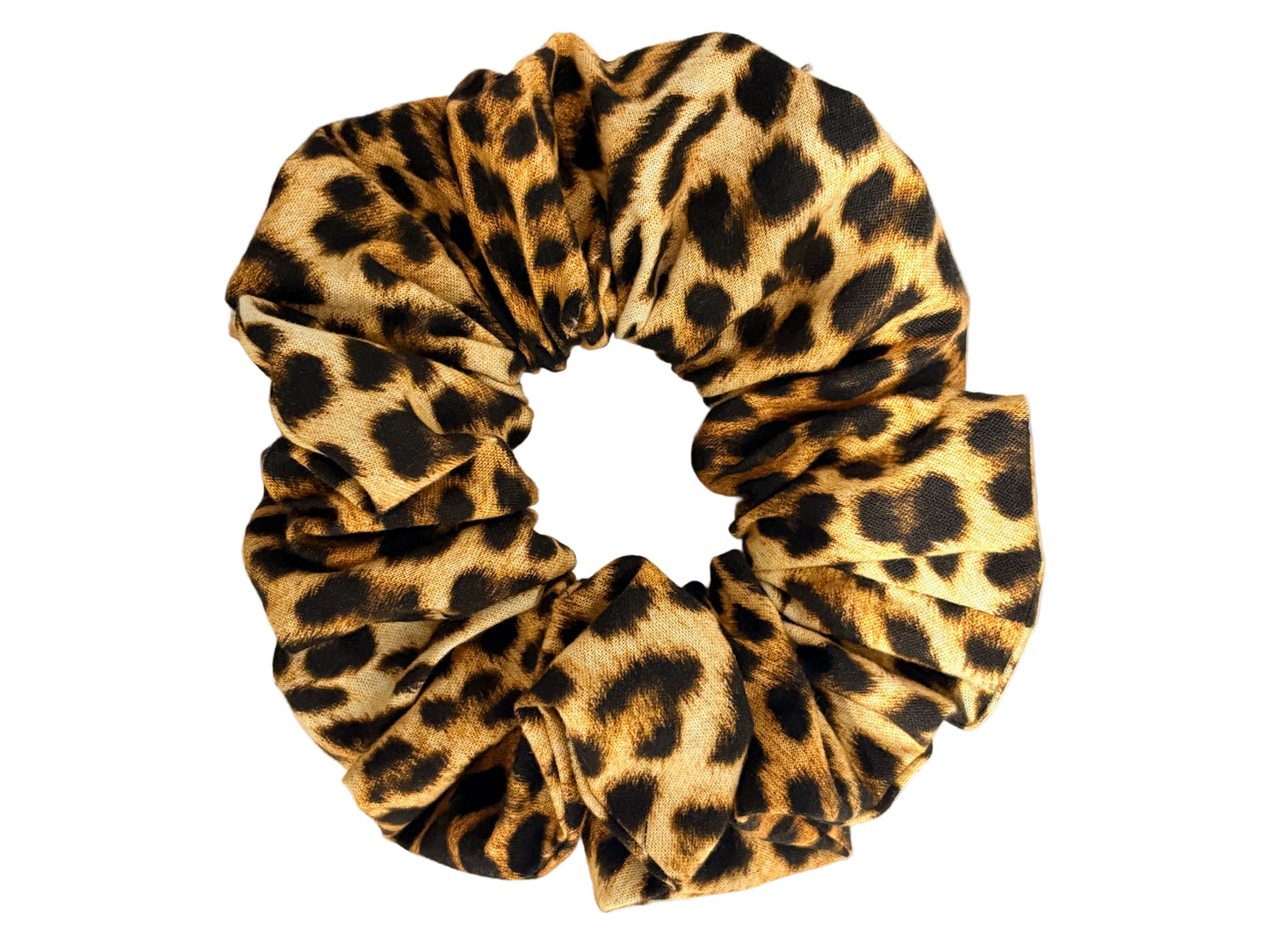 Leopard Print Large Scrunchie