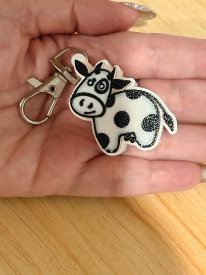 Cow Clicker Keyring