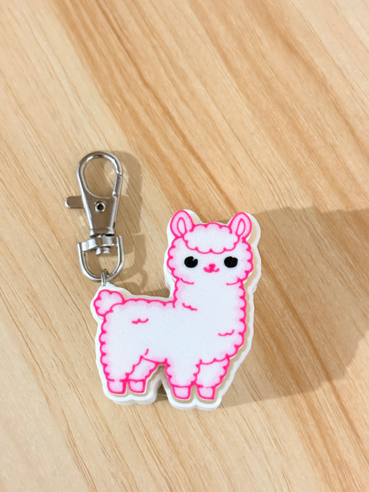Llama Clicker Keyring