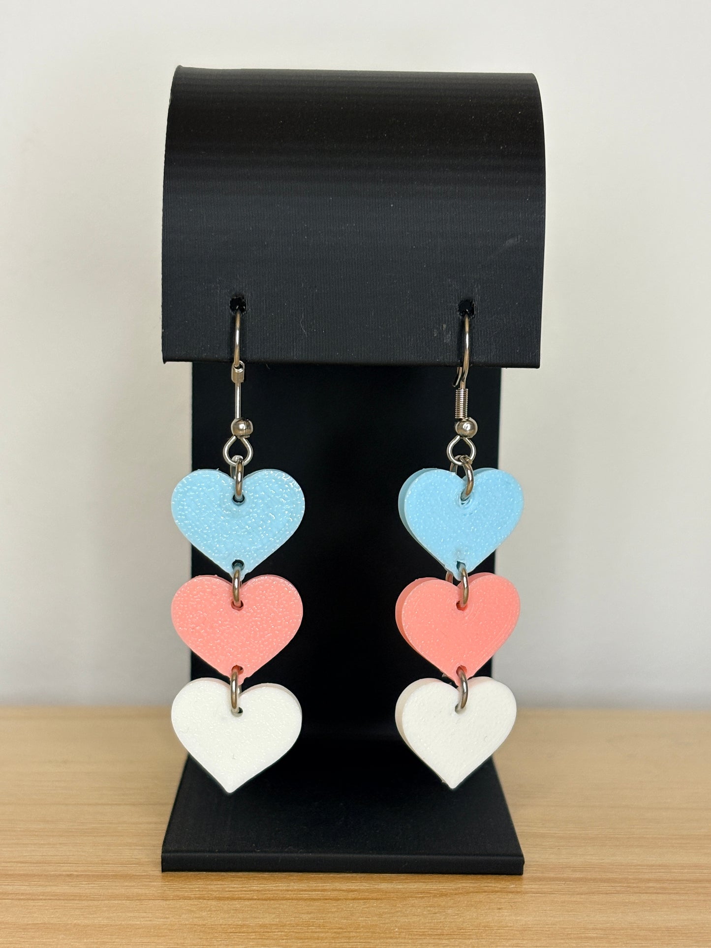 Heart Trio Earrings