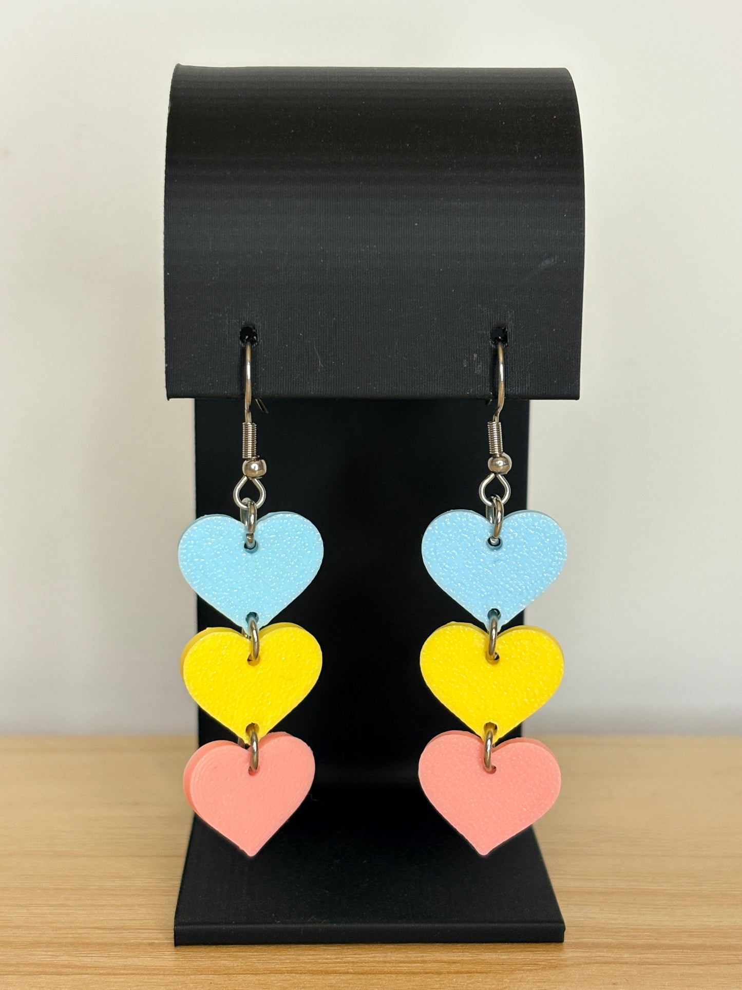 Heart Trio Earrings