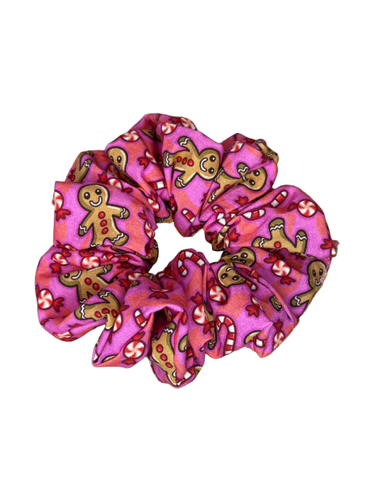 Large Gingerbread Man Scrunchie